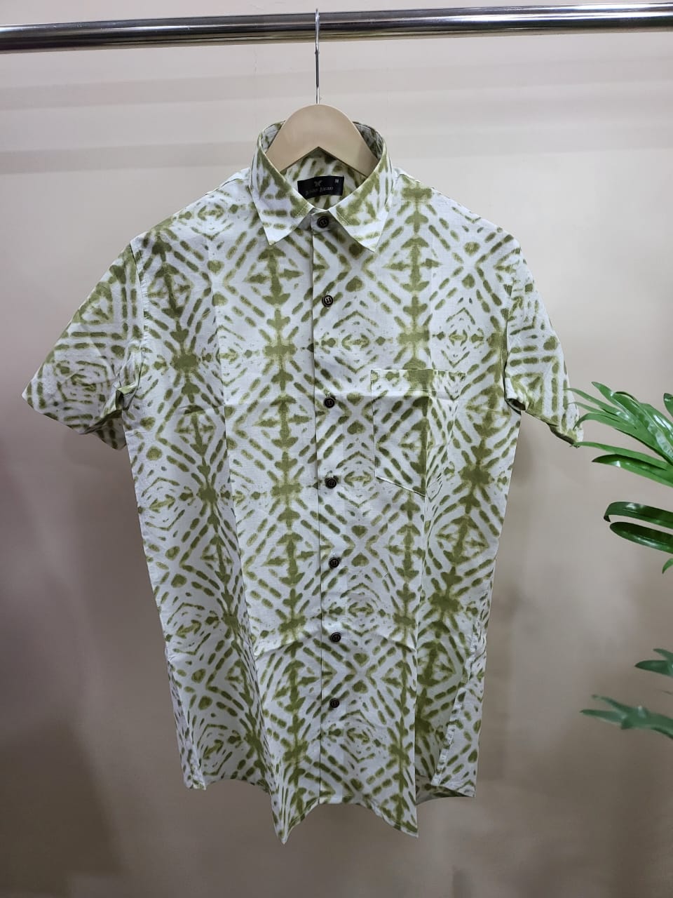 Hand Blocks Printed Half sleeves Shirt