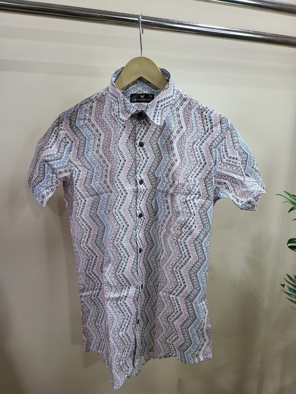 Hand Blocks Printed Half sleeves Shirt